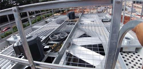 冷卻塔風柜表冷器更換